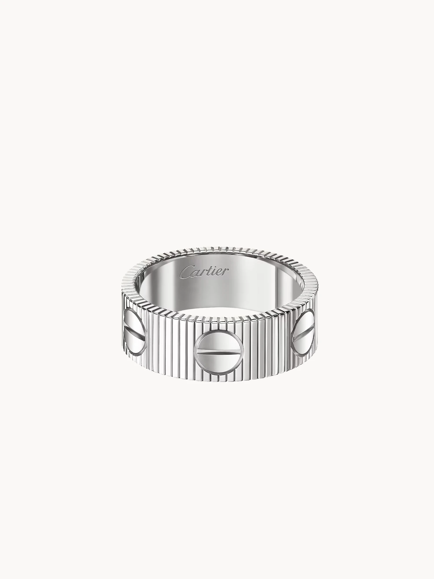 LOVE Unlimited Ring, White gold