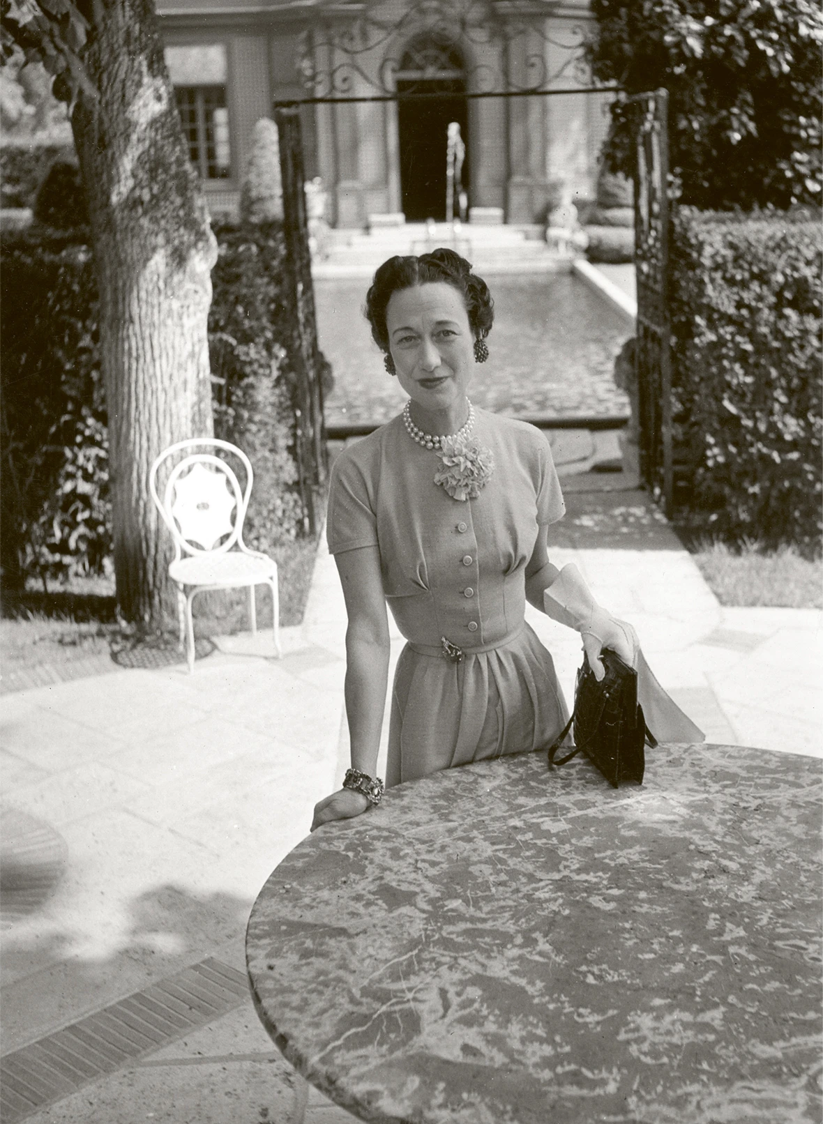 The Duchess of Windsor, a Panther devotee, wears her brooch on her belt