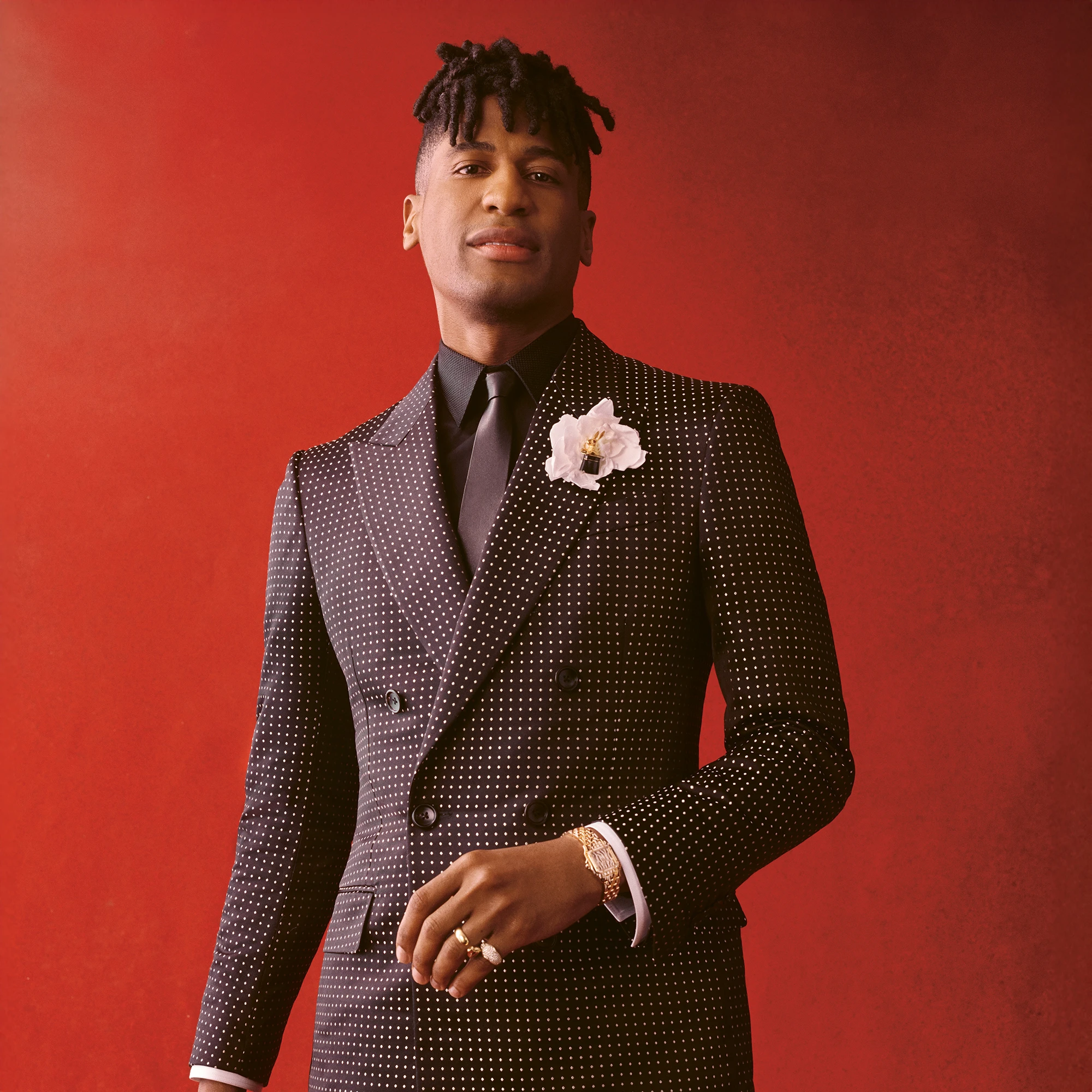 Jon Batiste and his Panthère de Cartier watch