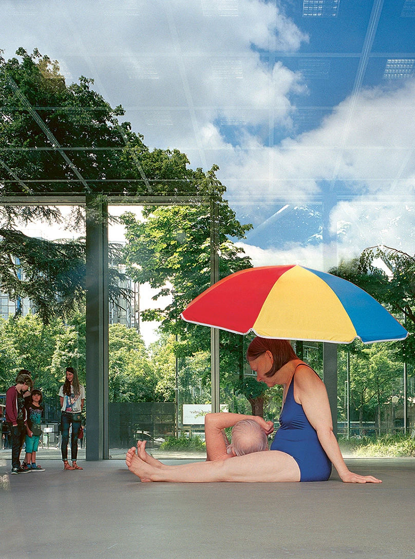 Vue de l’exposition Ron Mueck, 2013