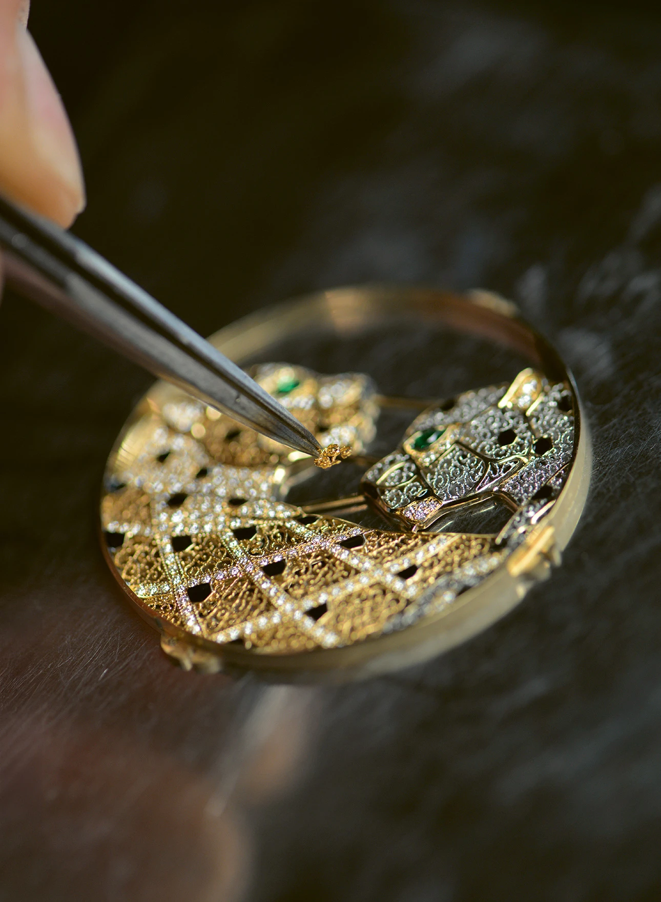 Photo of a watch crafting