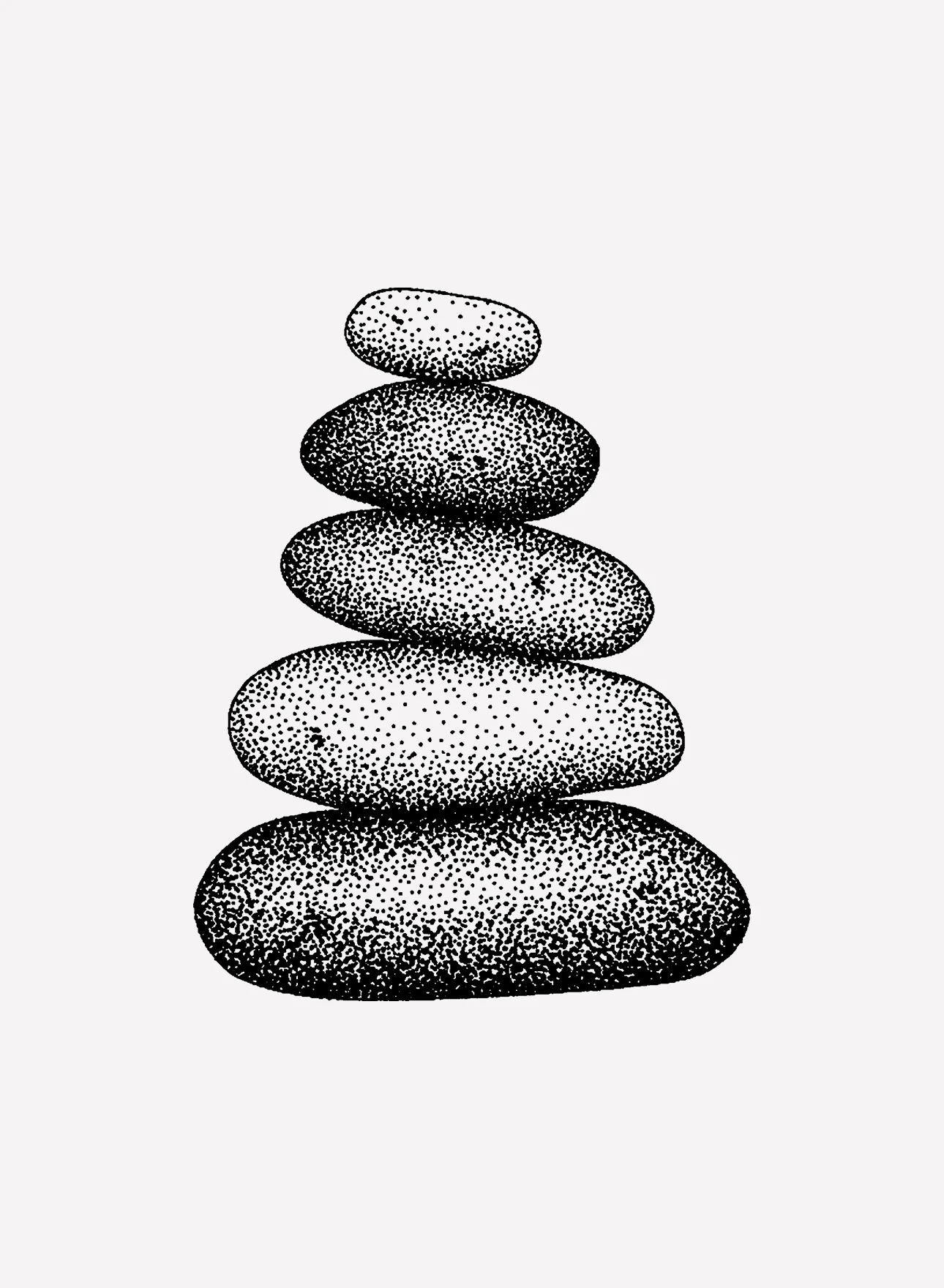 Illustration of stones