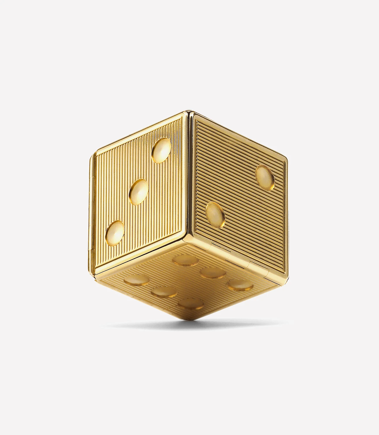 Photo of a golden die